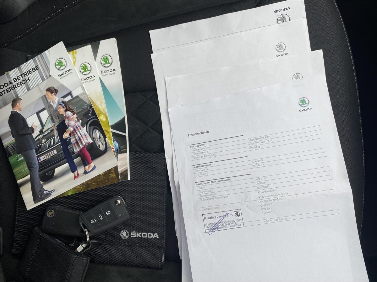 Škoda Scala Hatchback 1,5 l 110 kw