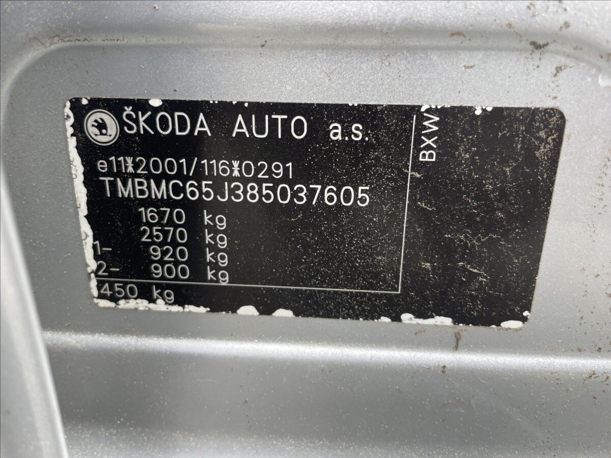 Škoda Roomster MPV 1,4 l 63 kw
