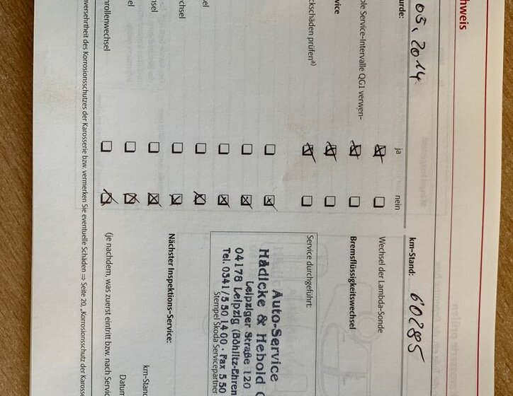 Škoda Fabia Kombi 1,2 l 51 kw