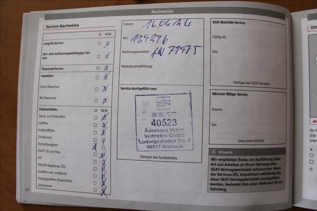 Seat Leon Kombi 1,6 l 85 kw