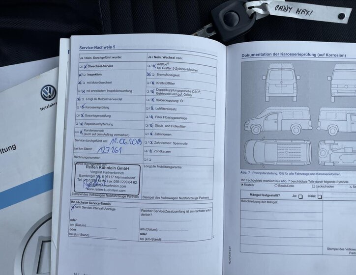 Volkswagen Caddy Kombi 2,0 l 103 kw