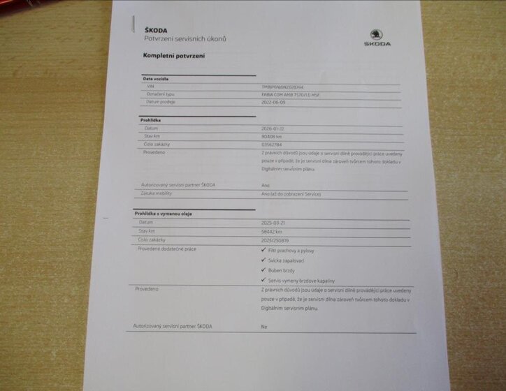 Škoda Fabia Kombi 999,0 70 kw