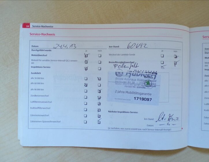 Škoda Fabia Hatchback 1,4 l 63 kw