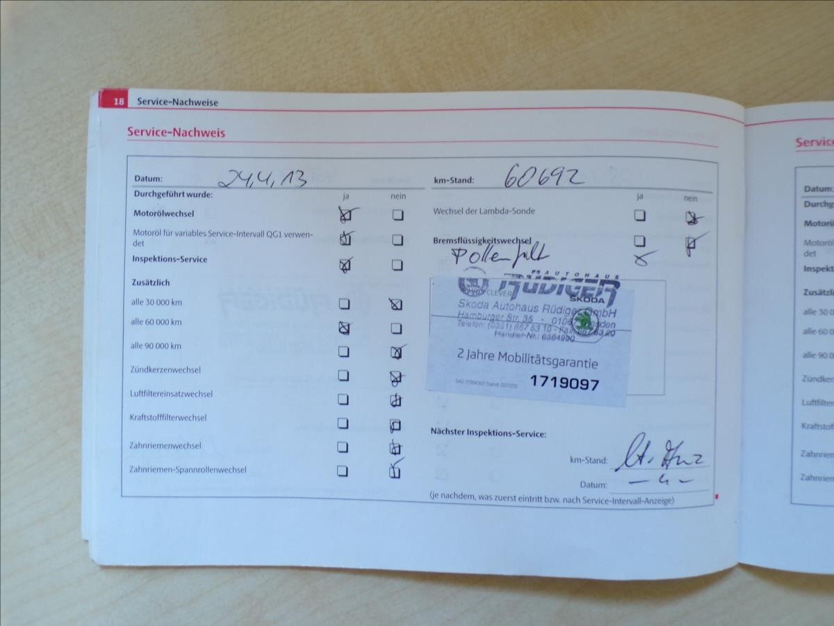 Škoda Fabia Hatchback 1,4 l 63 kw