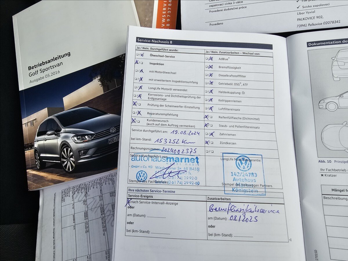 Volkswagen Golf Sportsvan Kombi 1,4 l 110 kw