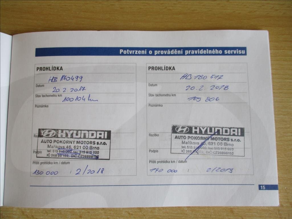 Hyundai i30 Hatchback 1,6 l 88 kw