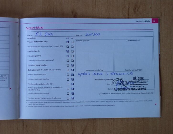 Škoda Octavia Kombi 1,6 l 77 kw