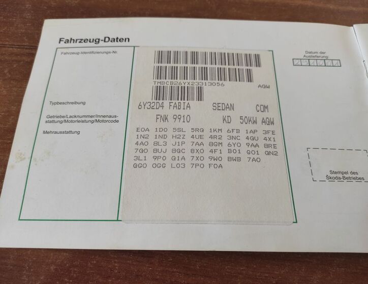 Škoda Fabia 19