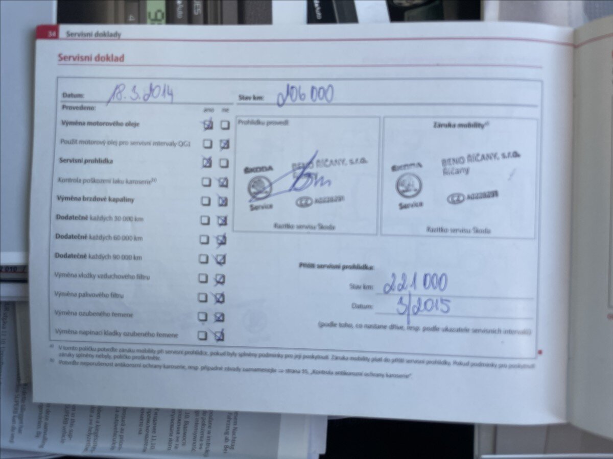 Škoda Octavia Sedan / Limuzína 1,9 l 77 kw