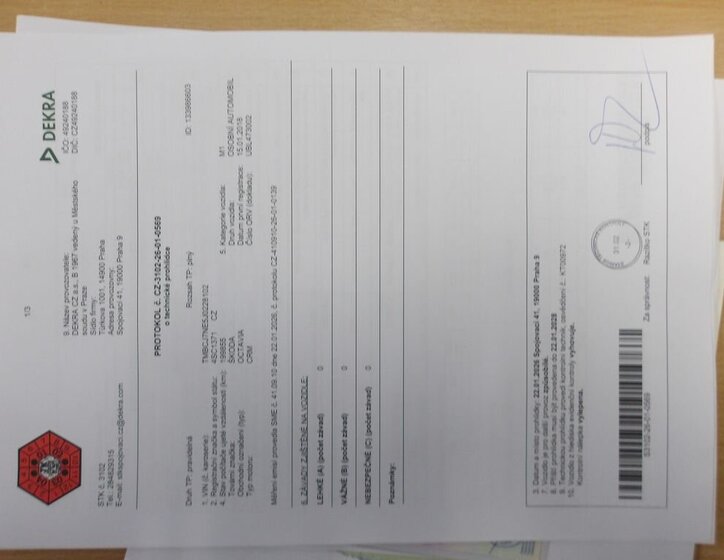 Škoda Octavia Sedan / Limuzína 2,0 l 110 kw