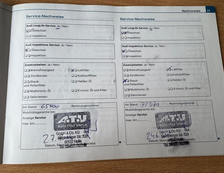 Audi A4 Sedan / Limuzína 1,8 l 88 kw