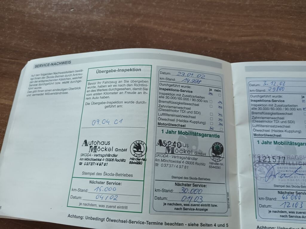 Škoda Fabia Kombi 1,4 l 55 kw