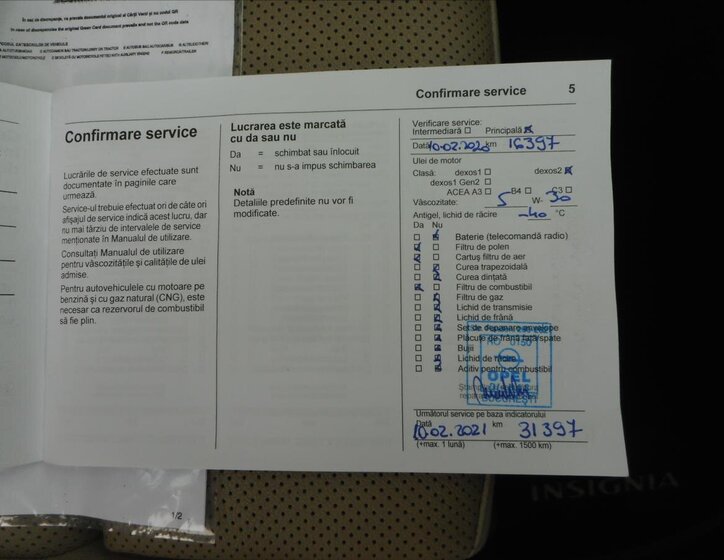 Opel Insignia Kombi 2,0 l 125 kw