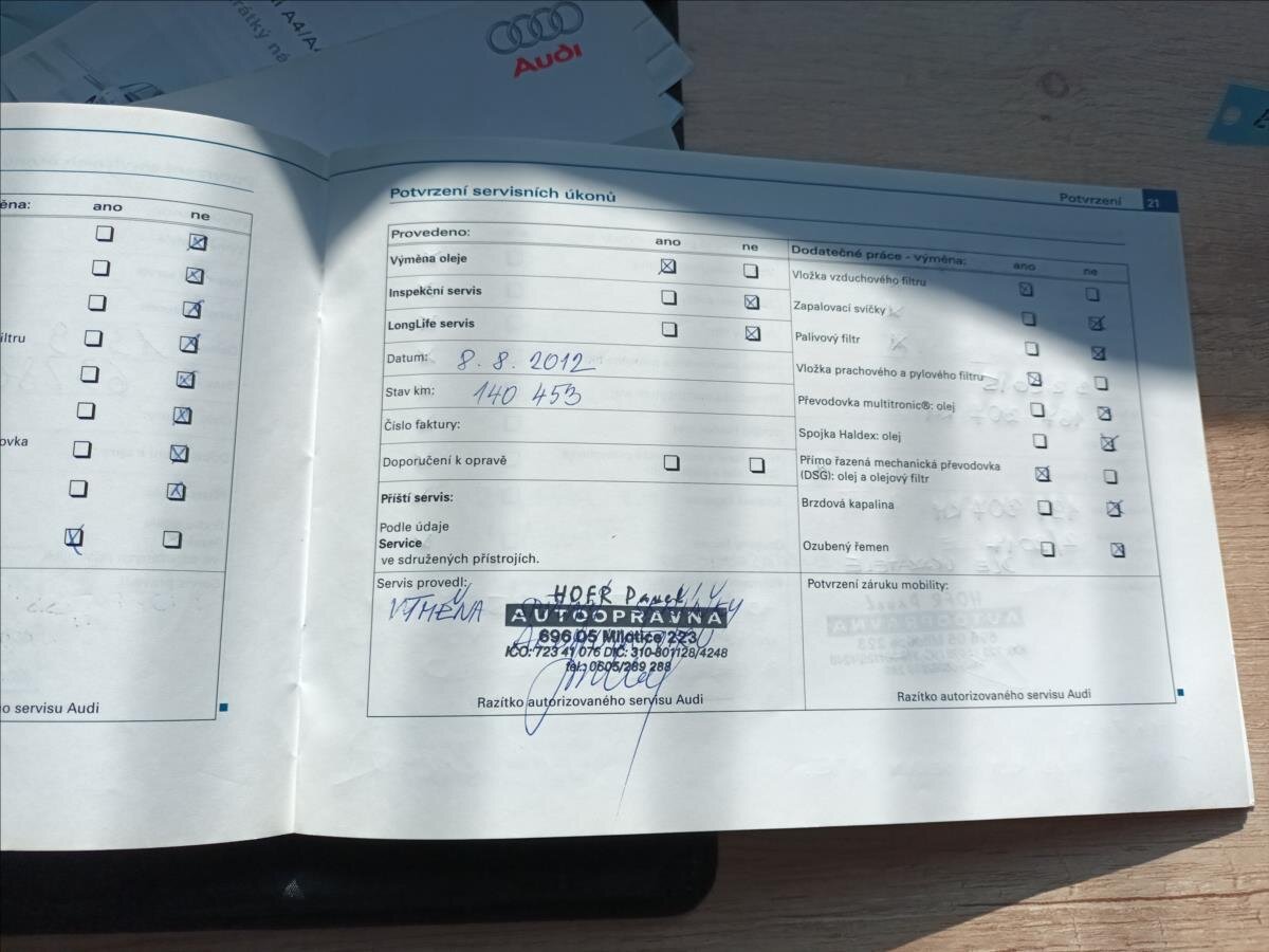 Audi A4 Sedan / Limuzína 1,9 l 85 kw