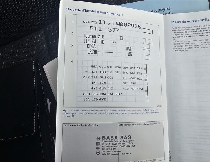 Volkswagen Touran Kombi 2,0 l 110 kw