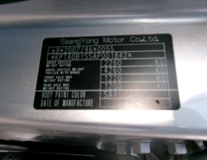 SsangYong Korando SUV 2,0 l 129 kw