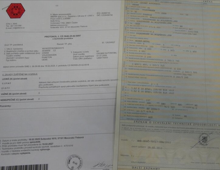 Volkswagen Phaeton Sedan 3,0 l 171 kw