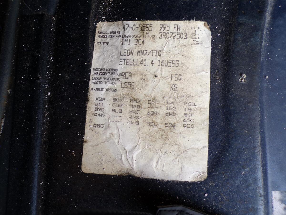 Seat Leon Hatchback 1,4 l 55 kw