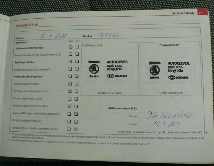 Škoda Fabia Kombi 1,6 l 55 kw