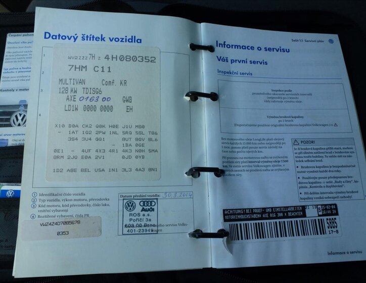 Volkswagen Multivan Kombi 2,5 l 128 kw