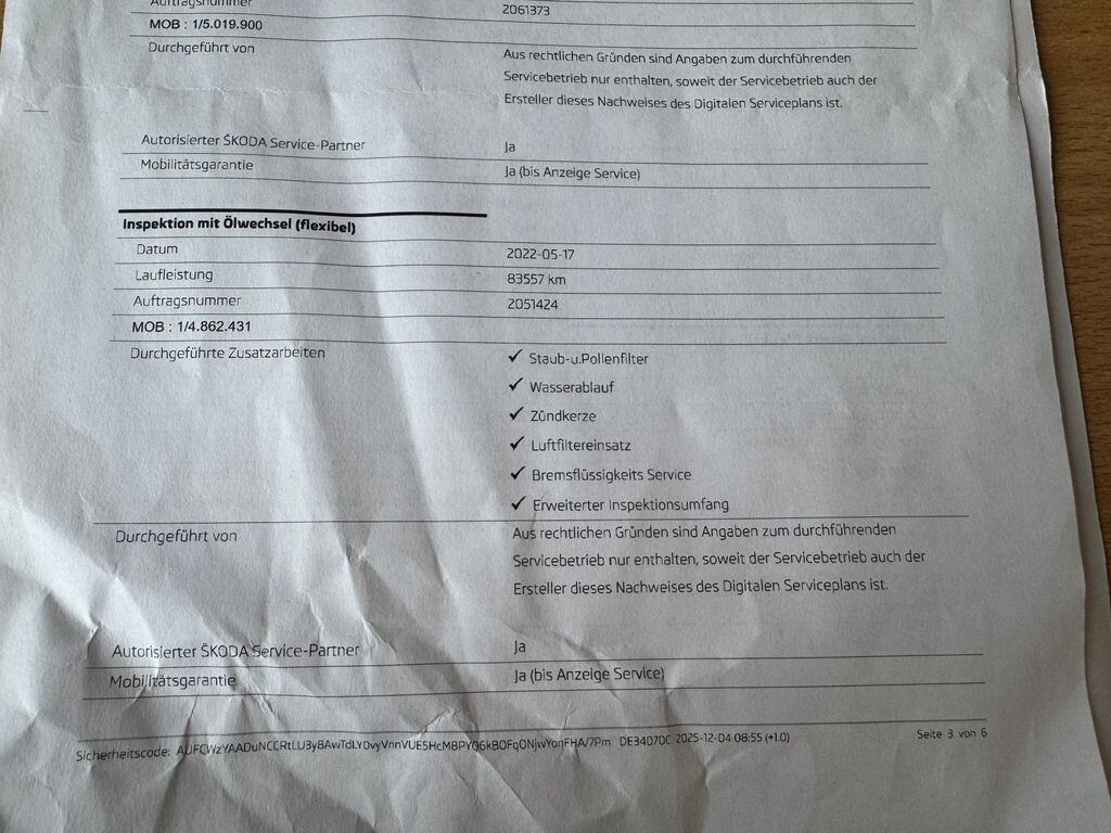 Škoda Superb Kombi 1,8 l 132 kw