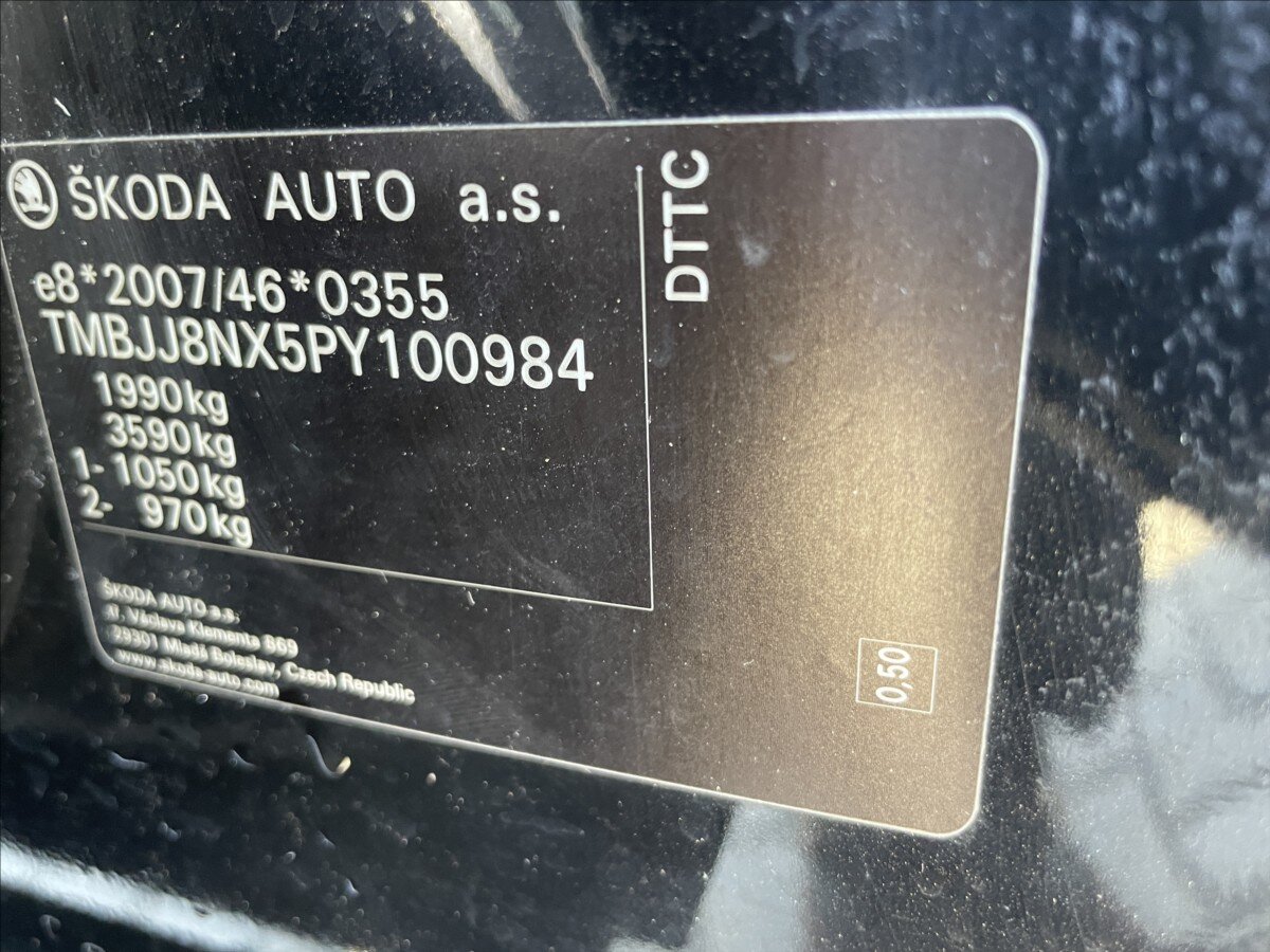 Škoda Octavia Kombi 2,0 l 110 kw