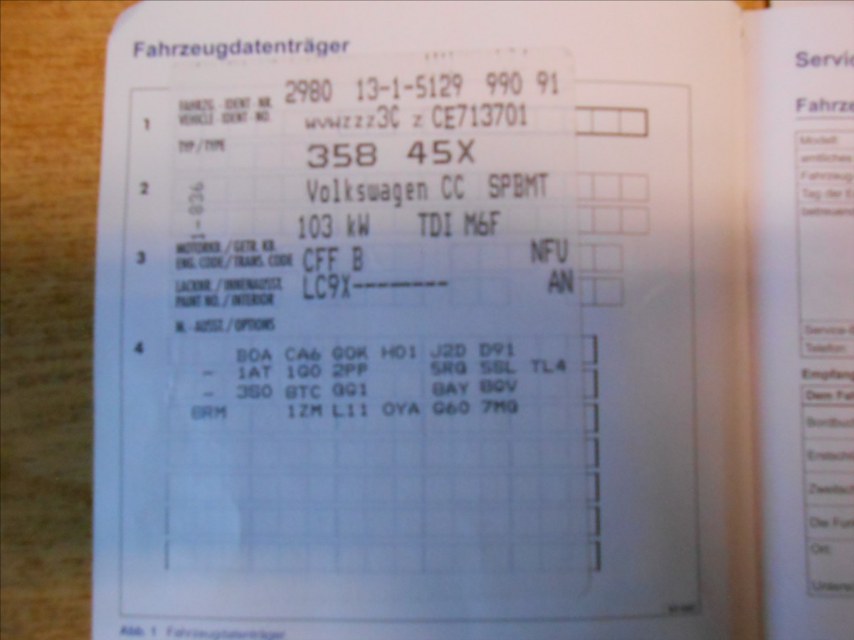 Volkswagen Passat CC