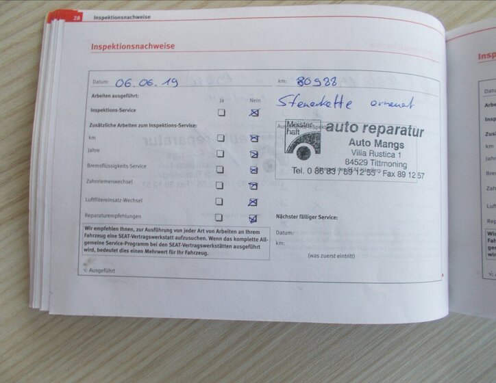 Seat Leon Hatchback 1,4 l 92 kw