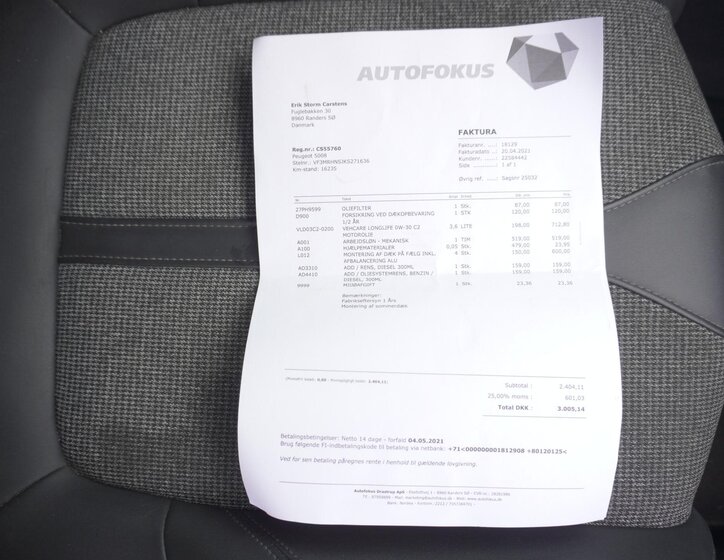 Peugeot 5008 SUV 1,2 l 96 kw