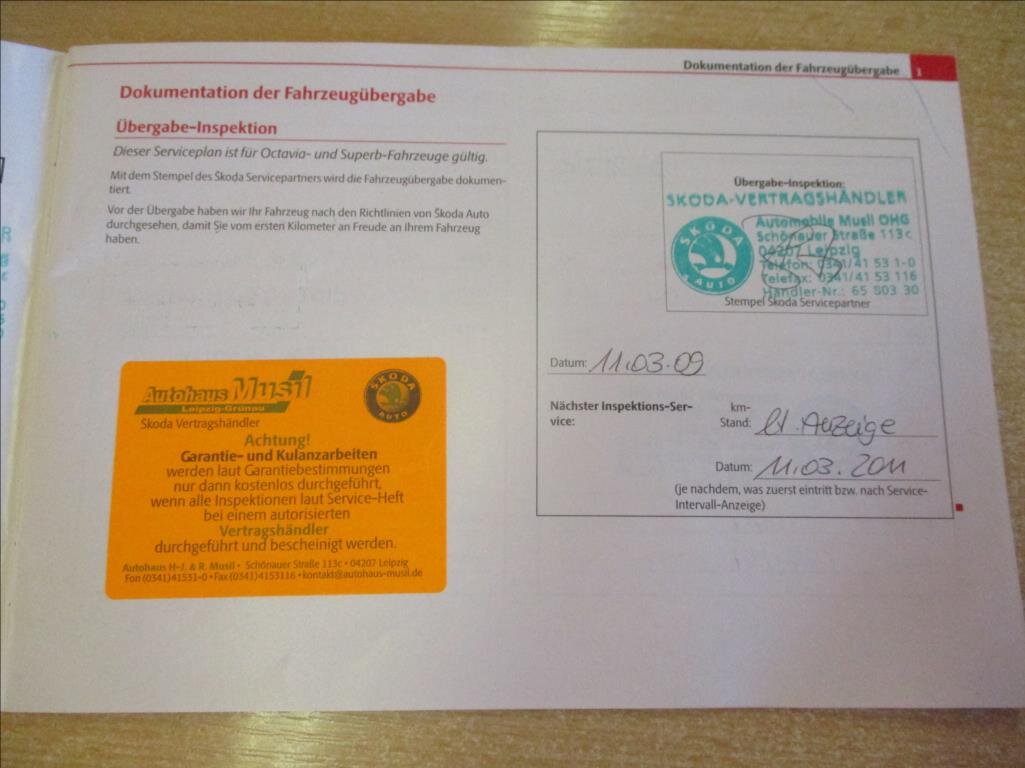 Škoda Octavia Kombi 1,4 l 90 kw