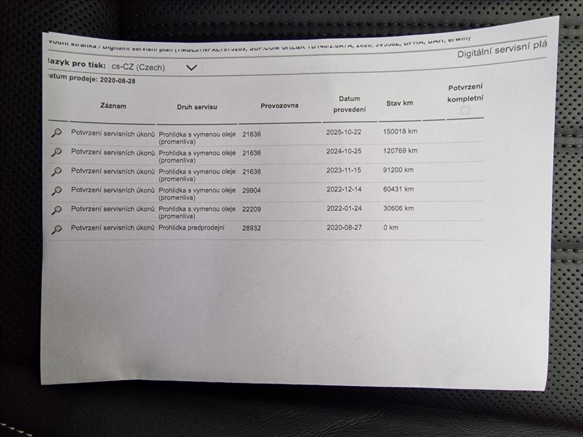Škoda Superb Kombi 2,0 l 140 kw