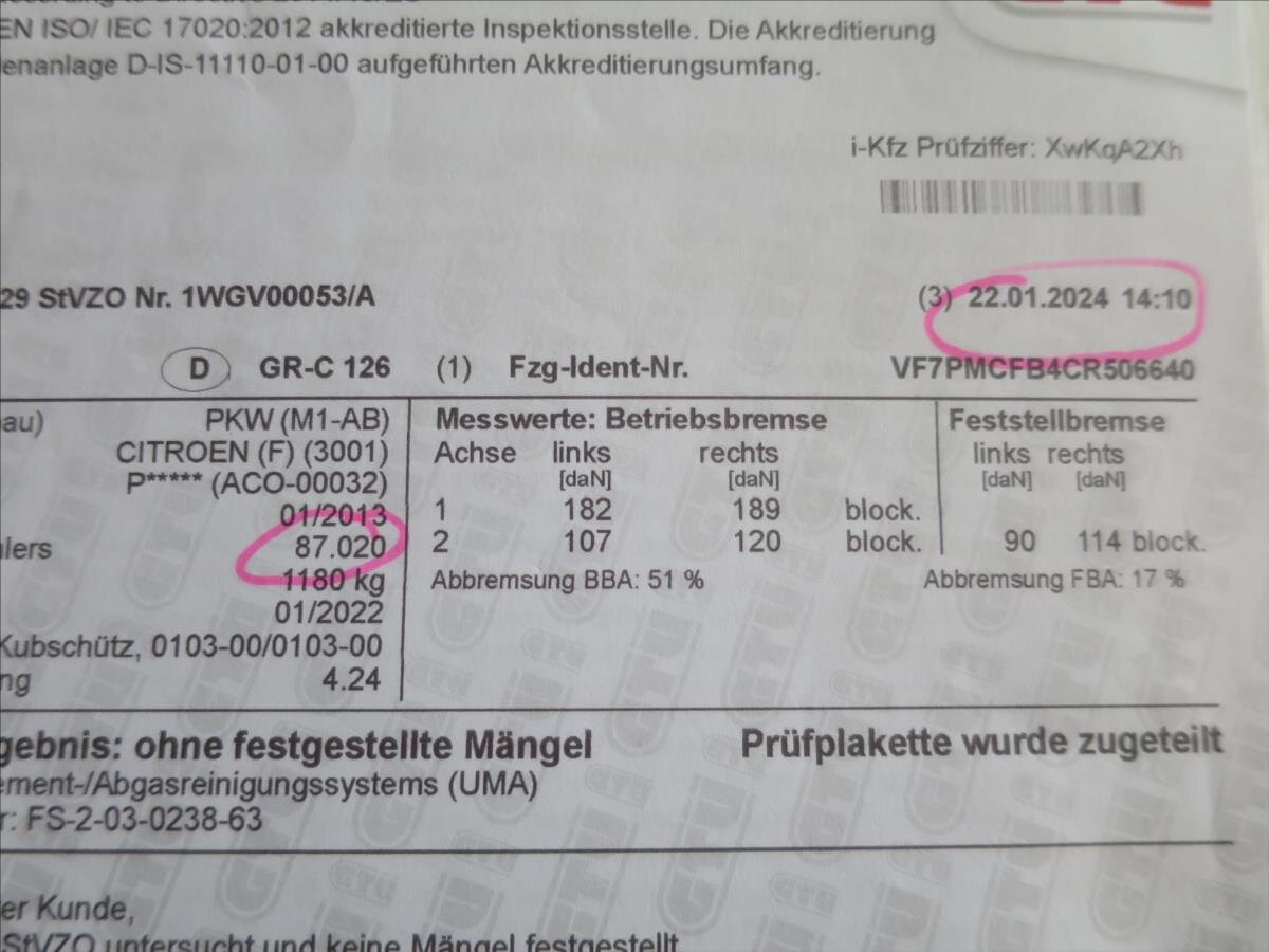 Citroën C1 Hatchback 998,0 50 kw