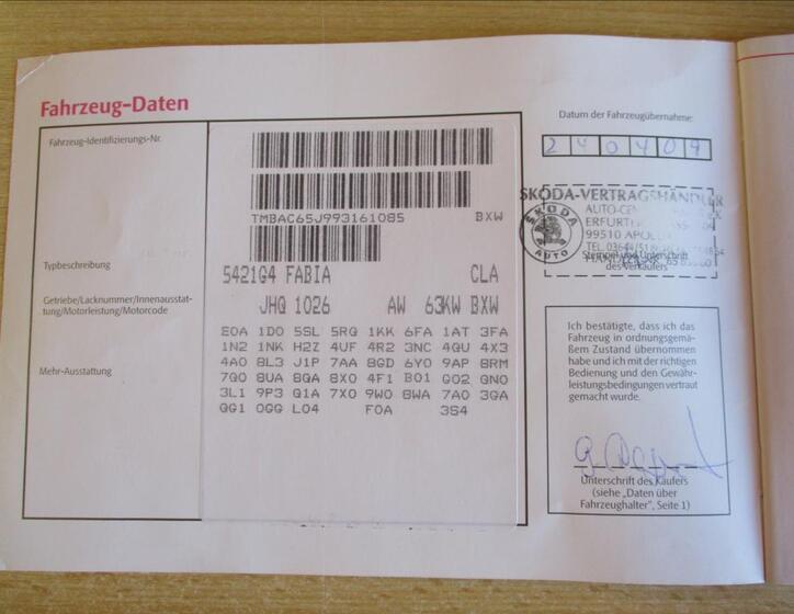 Škoda Fabia 20