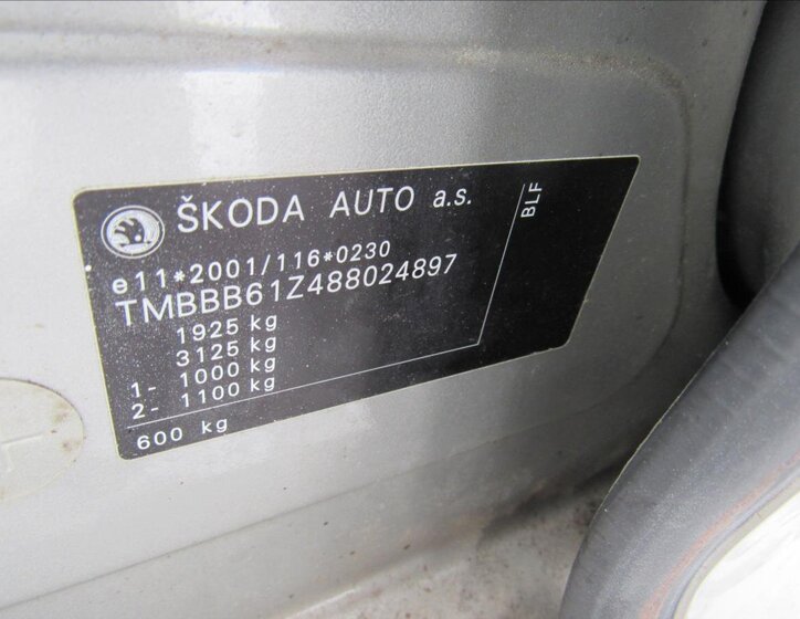 Škoda Octavia Sedan 1,6 l 85 kw