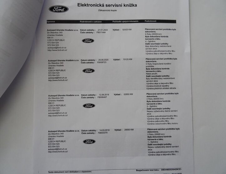 Ford S-MAX MPV 2,0 l 110 kw