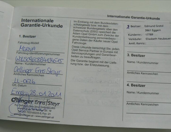 Opel Meriva Hatchback 1,4 l 74 kw