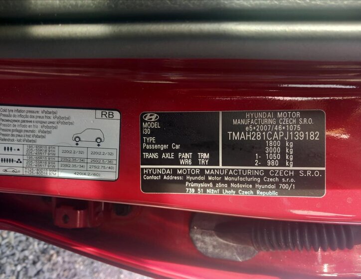 Hyundai i30 Kombi 1,5 l 80 kw