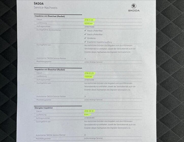 Škoda Superb Kombi 1,4 l 110 kw