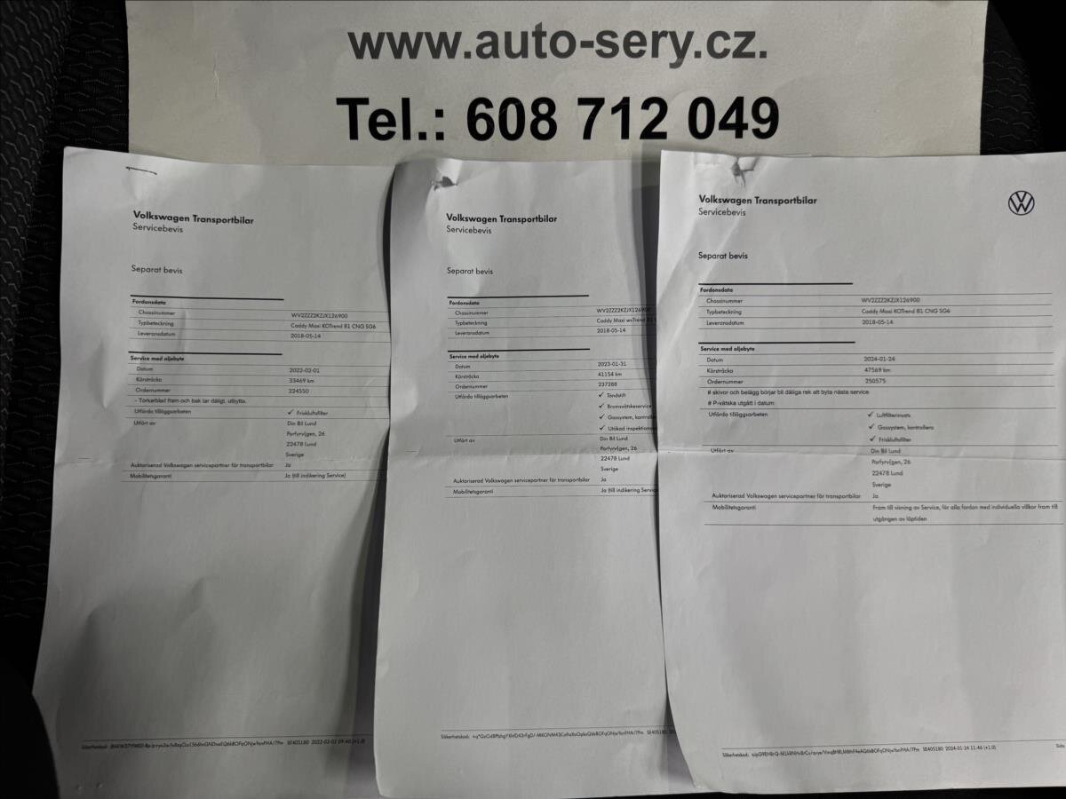 Volkswagen Caddy Kombi 1,4 l 81 kw