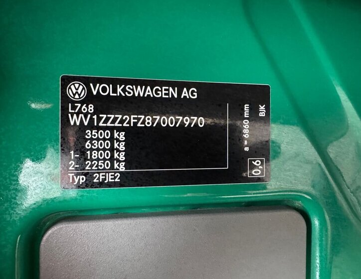 Volkswagen Crafter Valník 2,5 l 80 kw