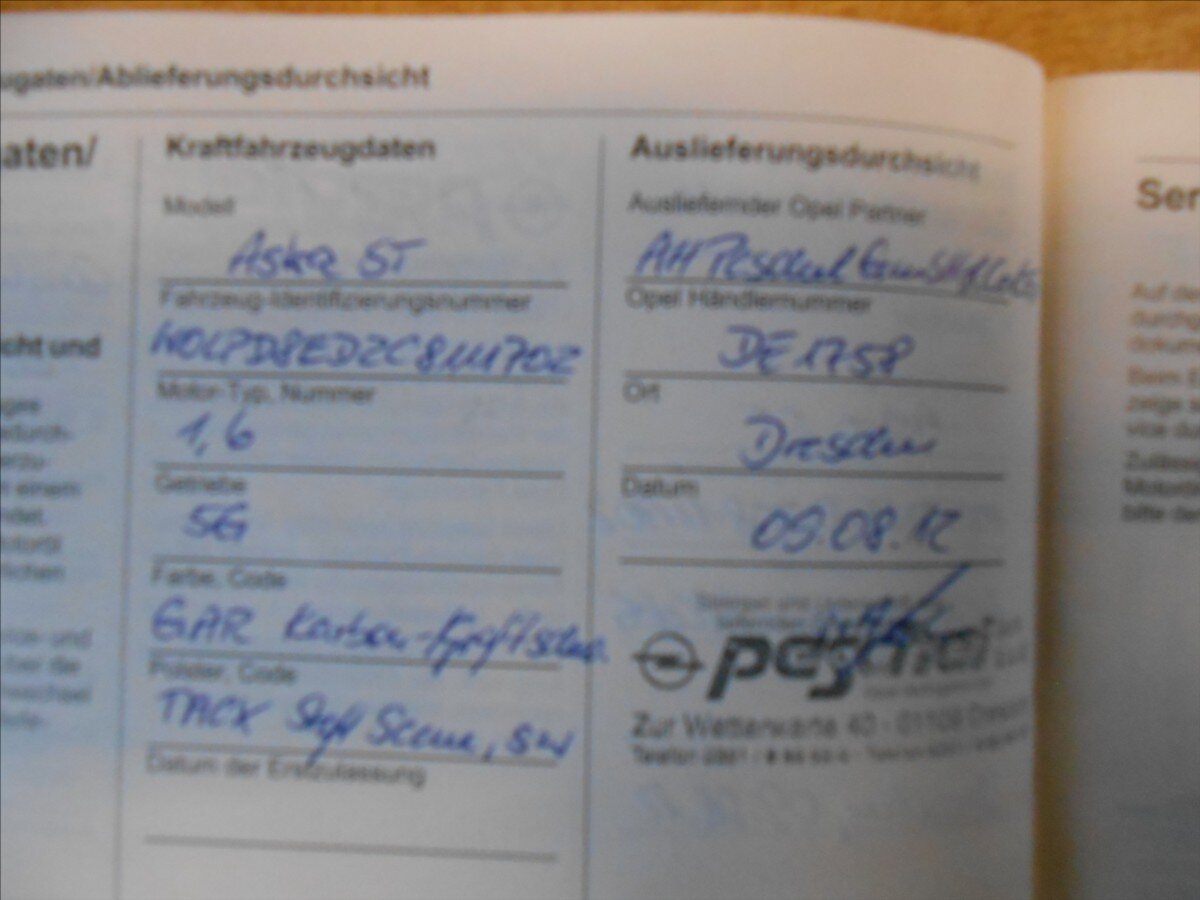 Opel Astra Kombi 1,6 l 85 kw