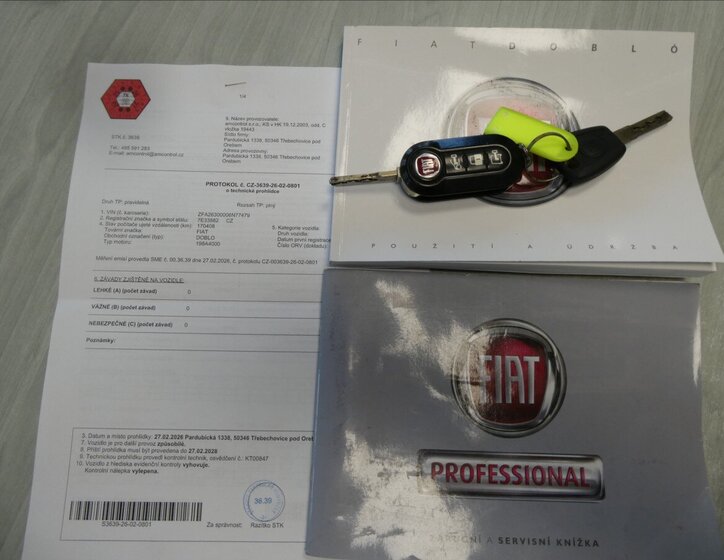 Fiat Dobló cargo Pick-up 1,4 l 88 kw