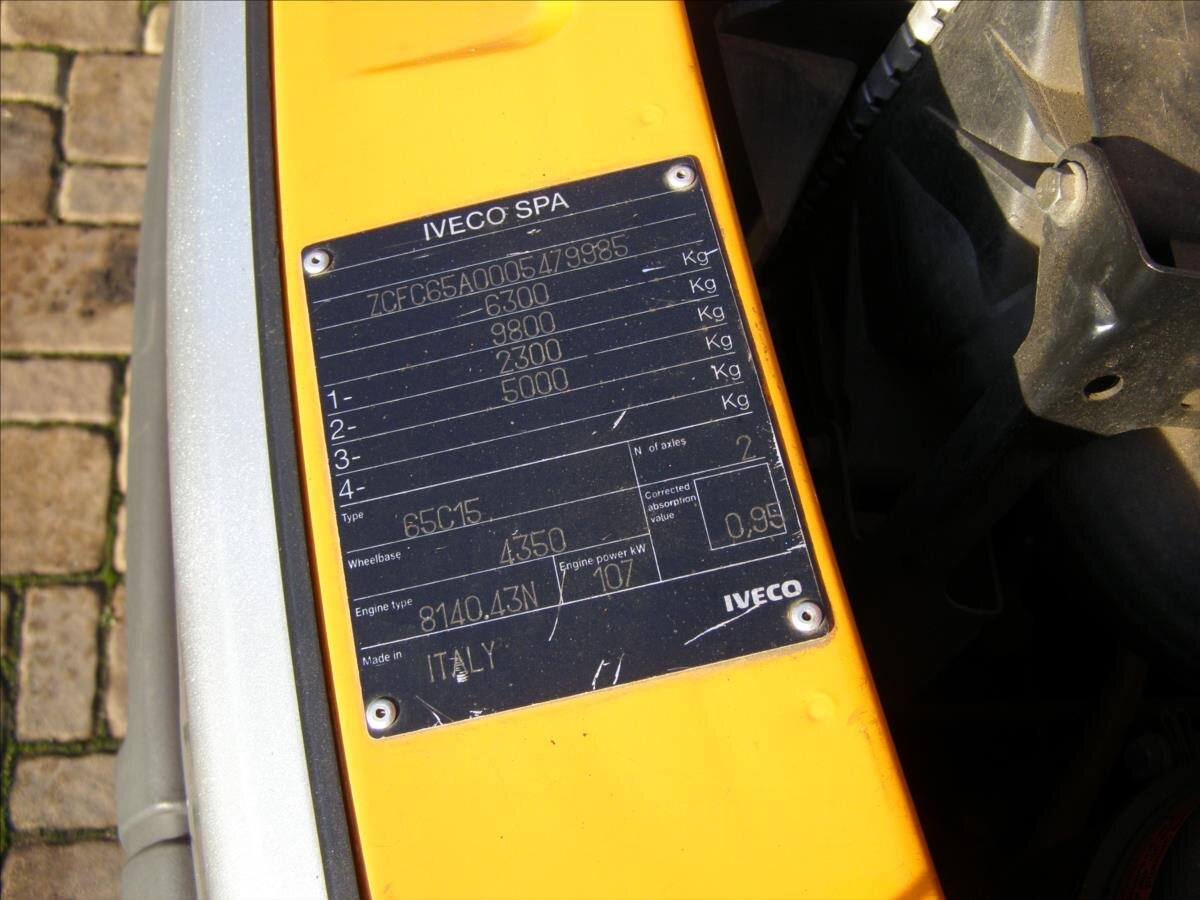 Iveco Daily Valník 2,8 l 107 kw