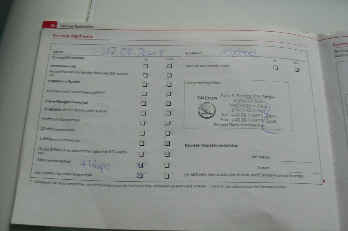 Škoda Octavia Kombi 1,6 l 77 kw