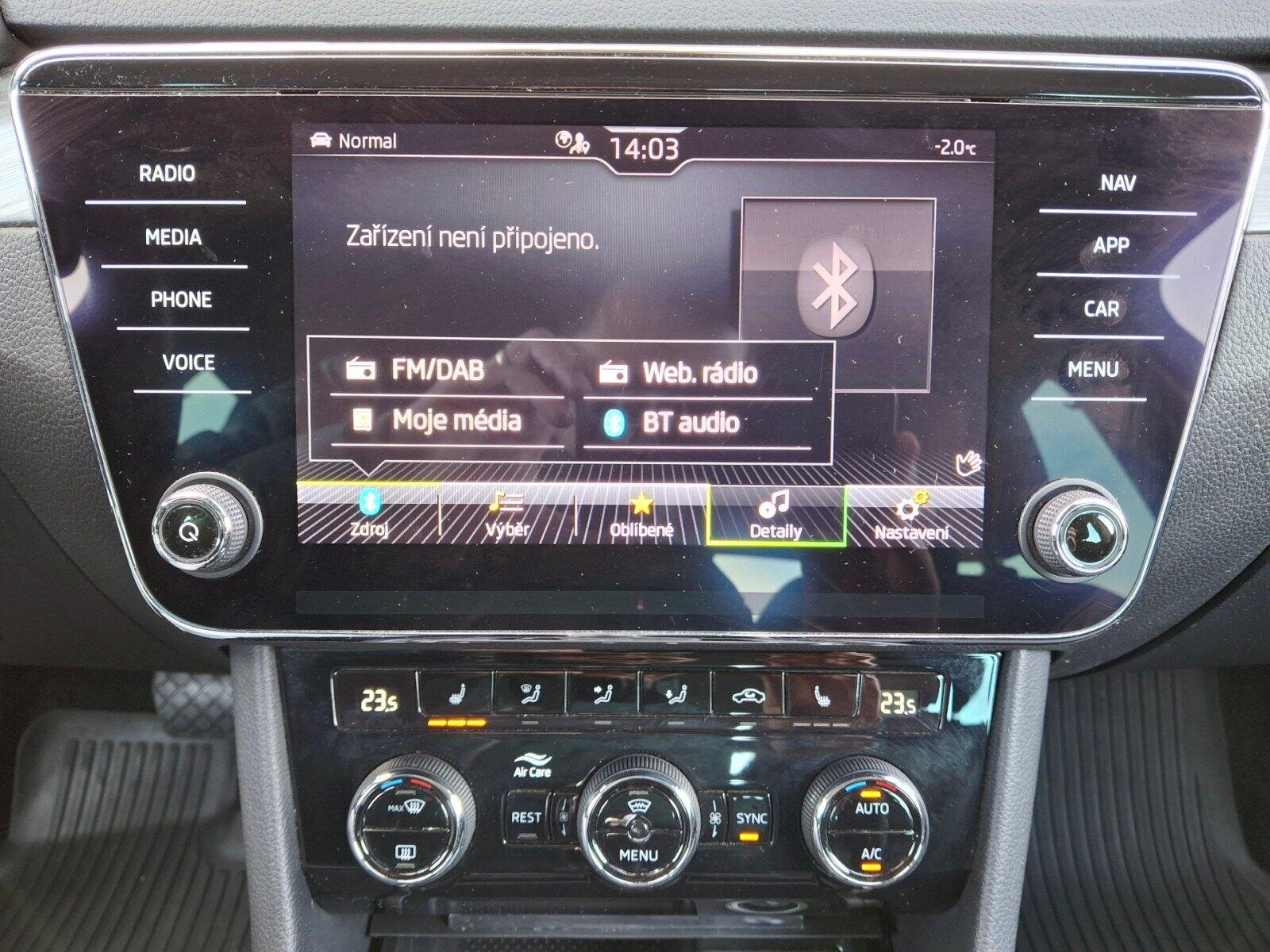 Škoda Superb Sedan 2,0 l 110 kw