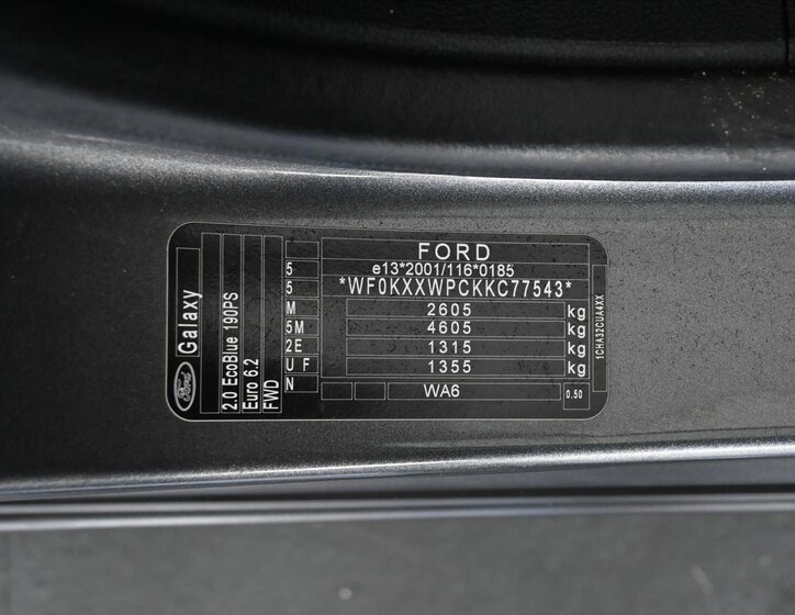 Ford Galaxy MPV 2,0 l 140 kw