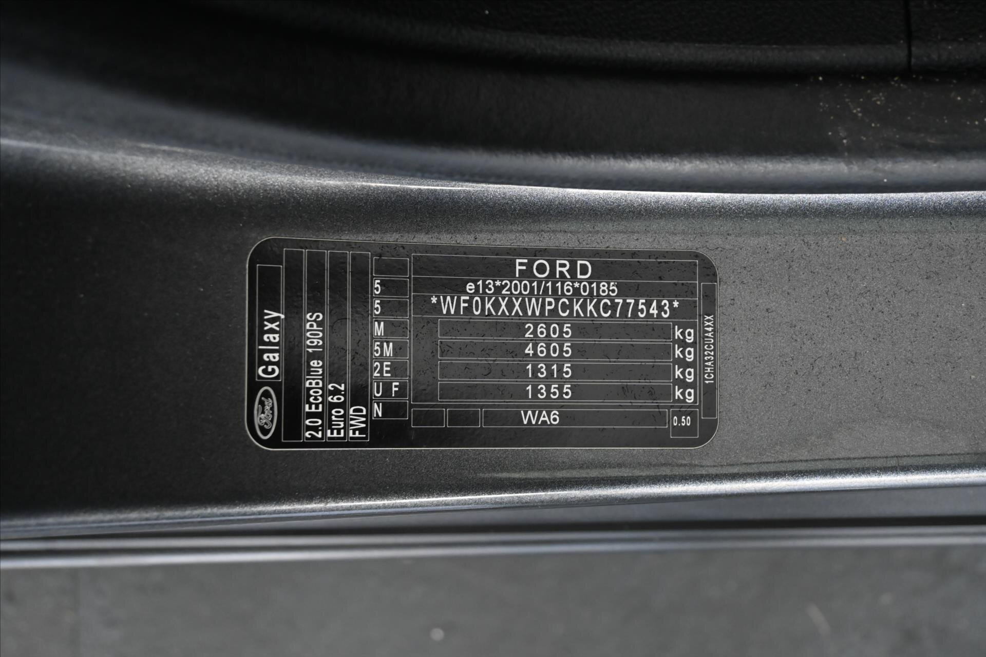 Ford Galaxy MPV 2,0 l 140 kw