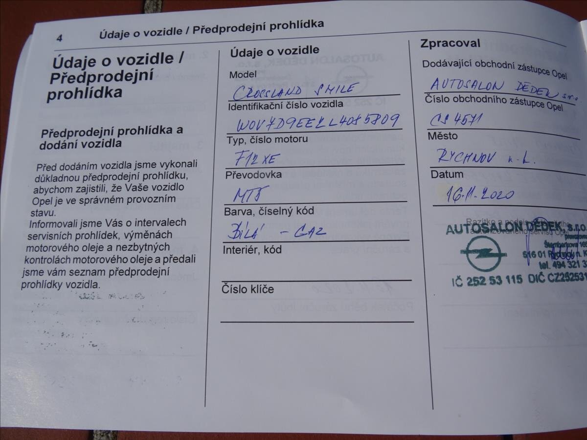 Opel Crossland X MPV 1,2 l 61 kw