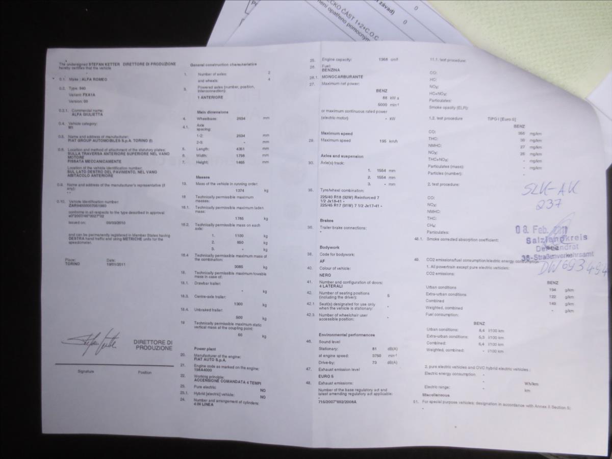 Alfa Romeo Giulietta