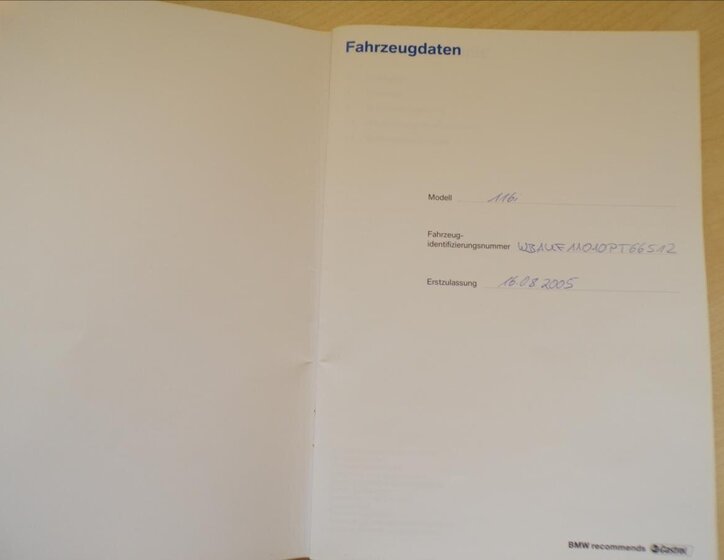 BMW Řada 1 Hatchback 1,6 l 85 kw